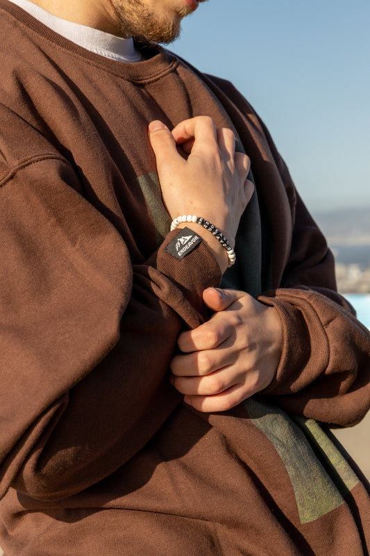 ENDEAVOR bracelet WHITE beaded