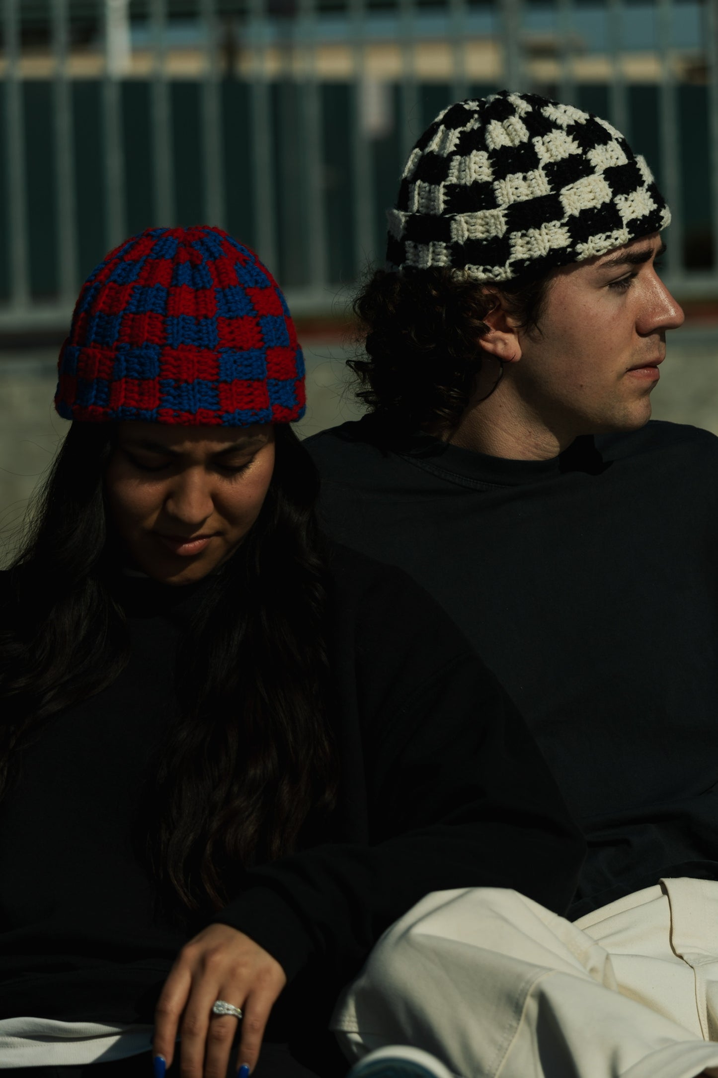 Checkered Beanie: Classic