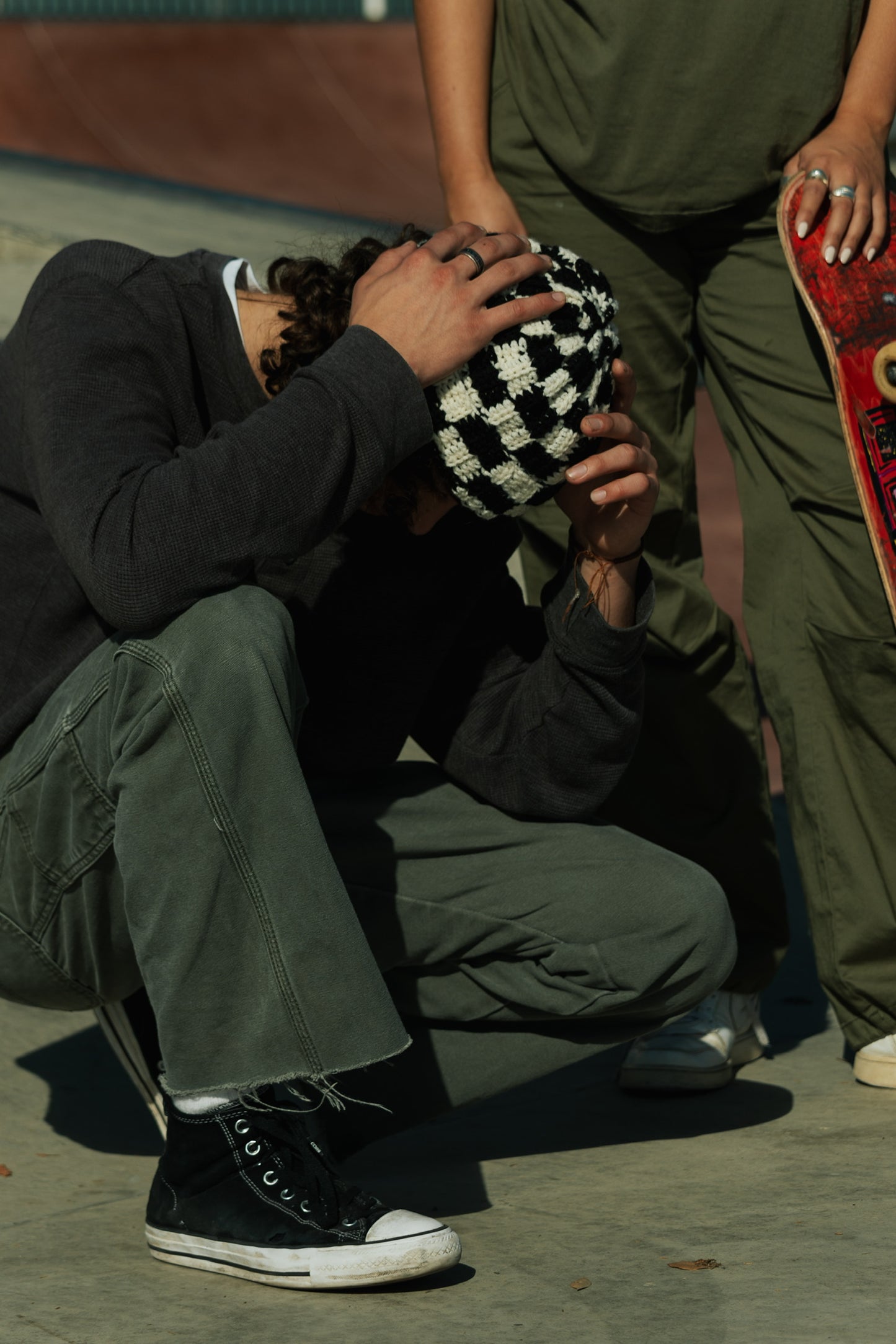 Checkered Beanie: Classic