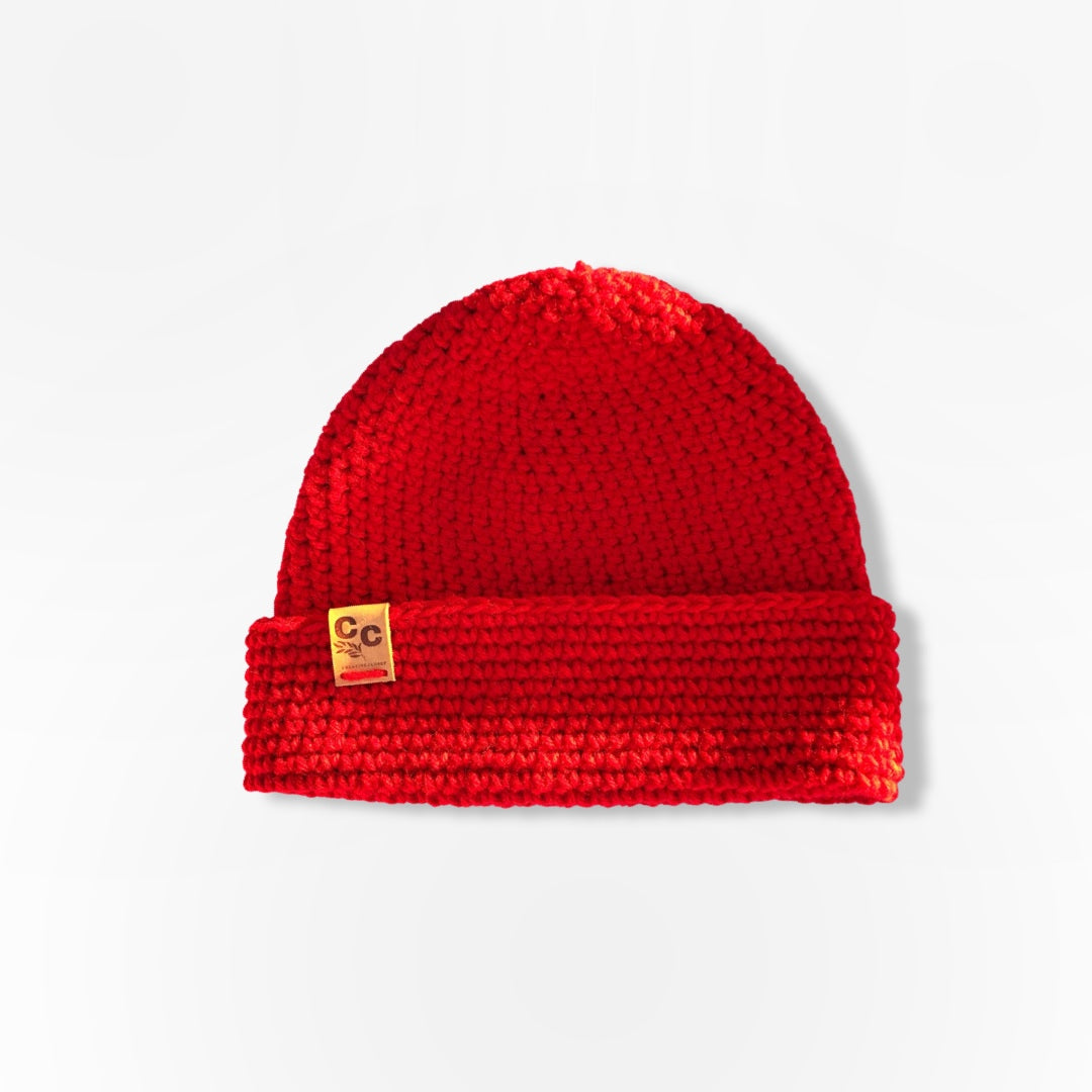 Beanie: Cherry red